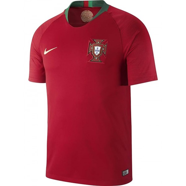 Portugal domicile maillot rétro uniforme de football premier kit de football pour hommes hauts maillot de sport 2018-2019